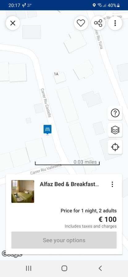 Alfaz Bed&Breakfast L'Alfas del Pi Kültér fotó